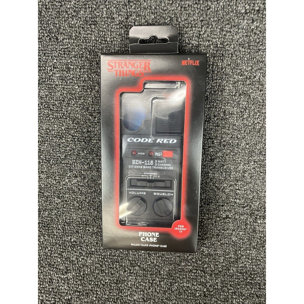 New Stranger Things Walkie Talkie Phone Case - iPhone 17
